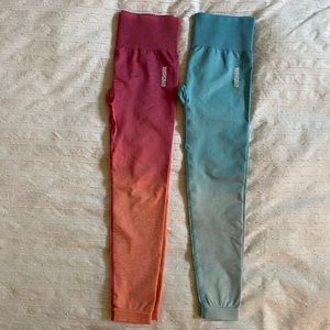 Two pairs GymShark Leggings